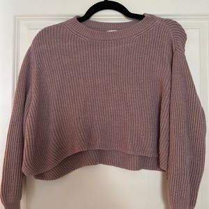 Cotton on crop top sweater